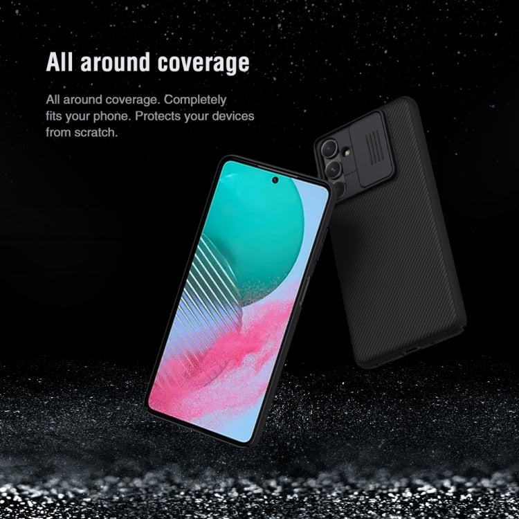 For Samsung Galaxy M54 5G NILLKIN Black Mirror Series Camshield PC Phone Case(Blue) - Galaxy Phone Cases by NILLKIN | Online Shopping South Africa | PMC TechLife | Buy Now Pay Later Mobicred