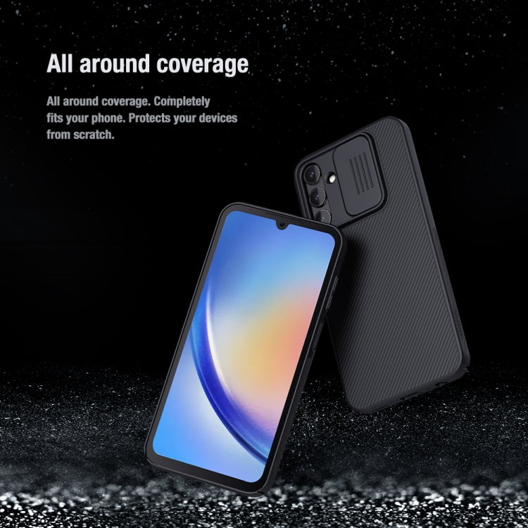 For Samsung Galaxy A25 NILLKIN Black Mirror Series Camshield PC Phone Case(Black) - free shipping - PMC TechLife - Order now!