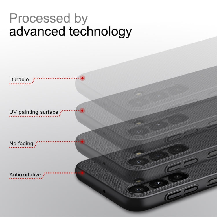 For Samsung Galaxy A24 4G NILLKIN Frosted PC Phone Case(White) - Galaxy Phone Cases by NILLKIN | Online Shopping South Africa | PMC TechLife