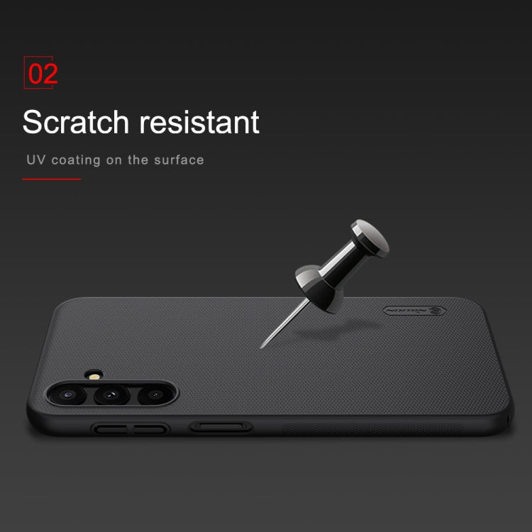 For Samsung Galaxy A24 4G NILLKIN Frosted PC Phone Case(White) - Galaxy Phone Cases by NILLKIN | Online Shopping South Africa | PMC TechLife