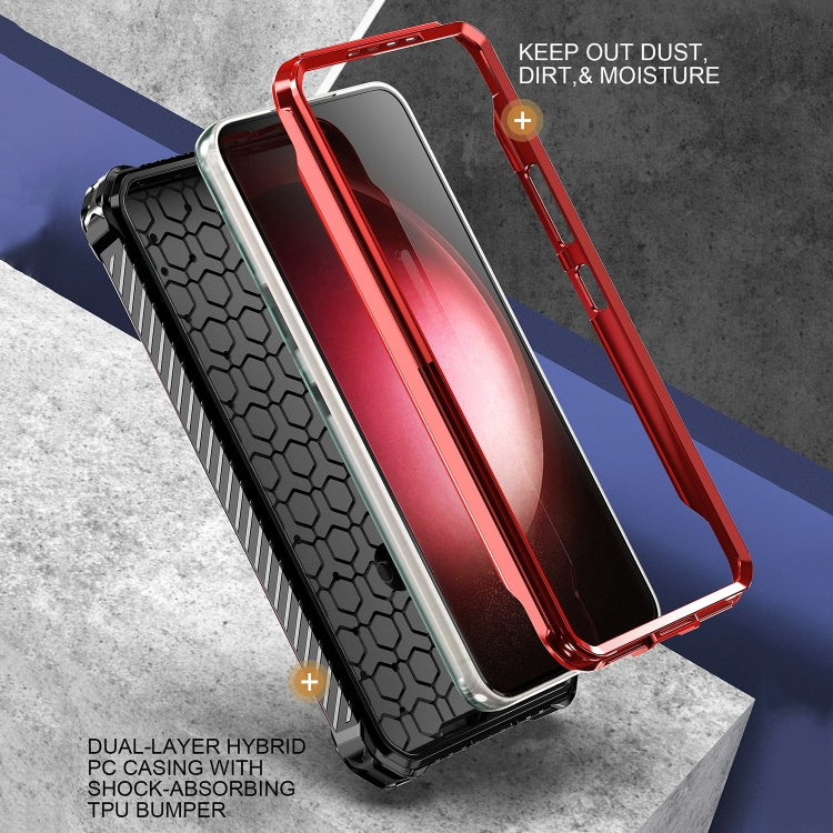 For Samsung Galaxy S21 5G Armor Series Holder Phone Case(Light Purple) - free shipping - PMC TechLife - Order now!