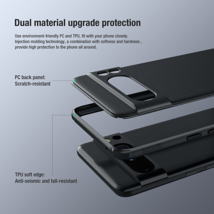 For Google Pixel 8 Pro NILLKIN Frosted Shield Pro PC + TPU Phone Case(Black) - free shipping - PMC TechLife - Order now!