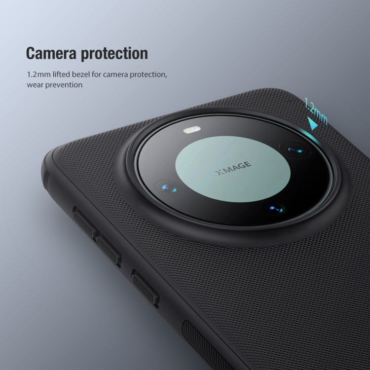 For Huawei Mate 60 Pro NILLKIN Frosted Shield Pro PC + TPU Phone Case(Blue) - Huawei Cases by NILLKIN | Online Shopping South Africa | PMC TechLife