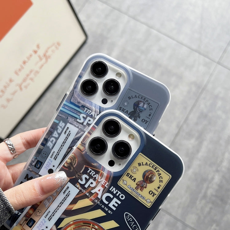 For iPhone 11 Dual-side IMD Astronaut Frosted Phone Case(Blue Grey) - free shipping - PMC TechLife - Order now!