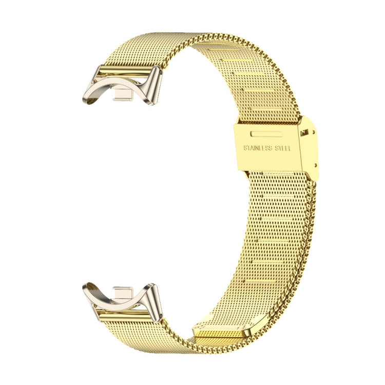 For Xiaomi Smart Band 10 / 9 / 8 Mijobs Milan Buckle Metal Stainless Steel Watch Band(Gold+Light Gold) - free shipping - PMC TechLife - Order now!