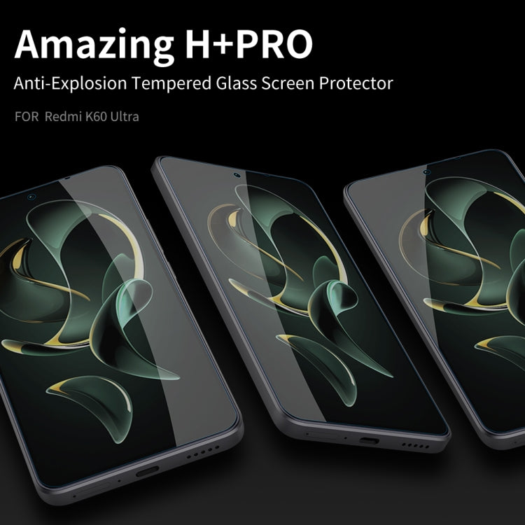 For Xiaomi Redmi K60 Ultra NILLKIN H+Pro 0.2mm 9H Explosion-proof Tempered Glass Film -  by NILLKIN | Online Shopping South Africa | PMC TechLife | Buy Now Pay Later Mobicred