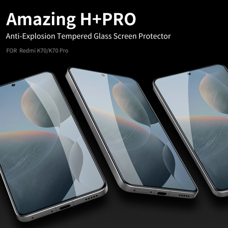 For Xiaomi Redmi K70 / K70 Pro NILLKIN H+Pro 0.2mm 9H Explosion-proof Tempered Glass Film -  by NILLKIN | Online Shopping South Africa | PMC TechLife | Buy Now Pay Later Mobicred