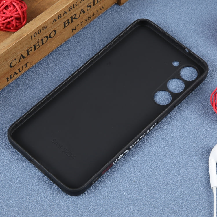 For Samsung Galaxy A53 5G Astronaut Pattern Silicone Straight Edge Phone Case(Flying Astronaut-Black) - free shipping - PMC TechLife - Order now!