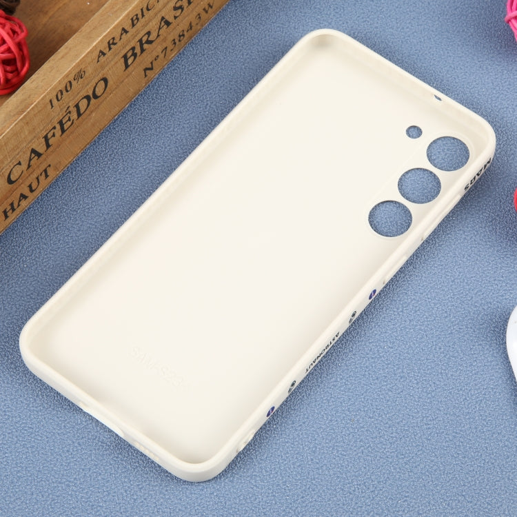 For Samsung Galaxy A22 5G Astronaut Pattern Silicone Straight Edge Phone Case(Mars Astronaut-White) - free shipping - PMC TechLife - Order now!