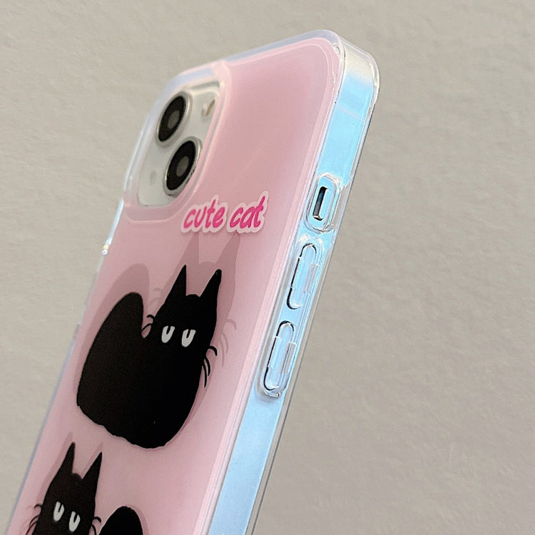 For iPhone 12 Pro IMD Cute Animal Pattern Phone Case(Cat) - free shipping - PMC TechLife - Order now!