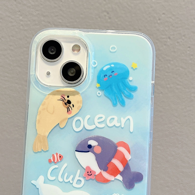 For iPhone 11 Pro Max IMD Cute Animal Pattern Phone Case(Seal) - free shipping - PMC TechLife - Order now!
