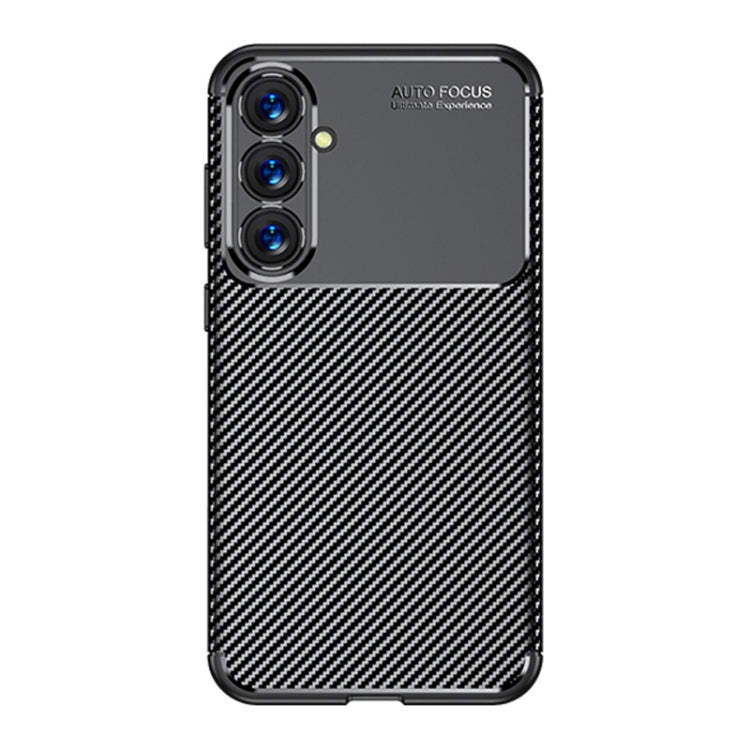 For Samsung Galaxy S23 FE 5G Carbon Fiber Texture Shockproof TPU Phone Case(Black) - free shipping - PMC TechLife - Order now!
