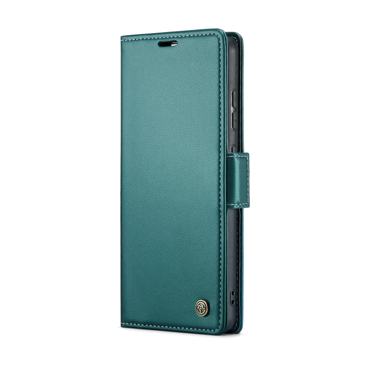 For Samsung Galaxy A52/A52s 5G CaseMe 023 Butterfly Buckle Litchi Texture RFID Anti-theft Leather Phone Case(Pearly Blue) - free shipping - PMC TechLife - Order now!