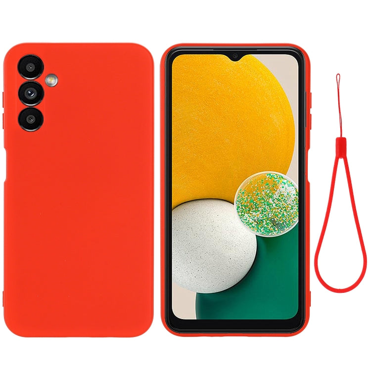 For Samsung Galaxy M54 5G / F54 5G Pure Color Liquid Silicone Shockproof Phone Case(Red) - free shipping - PMC TechLife - Order now!