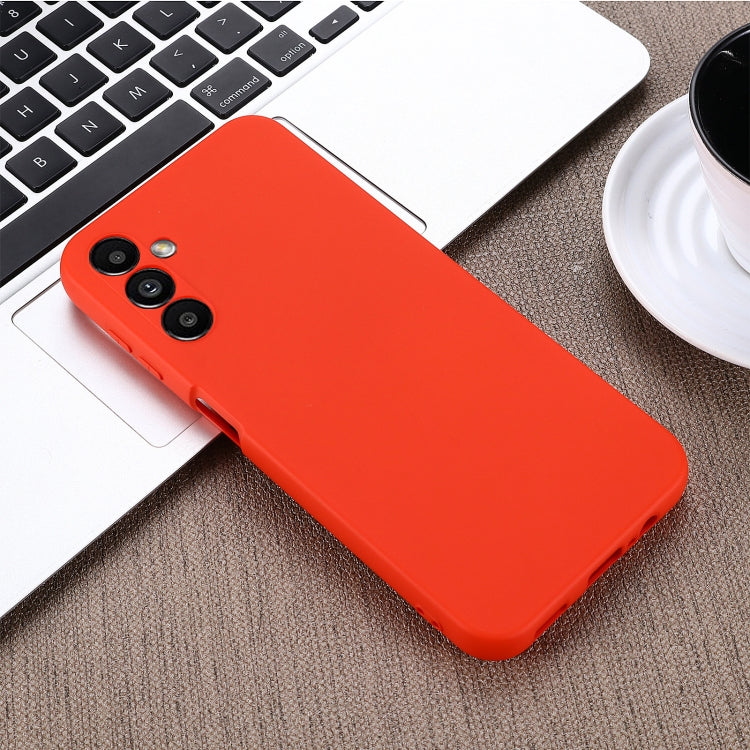 For Samsung Galaxy M54 5G / F54 5G Pure Color Liquid Silicone Shockproof Phone Case(Red) - free shipping - PMC TechLife - Order now!