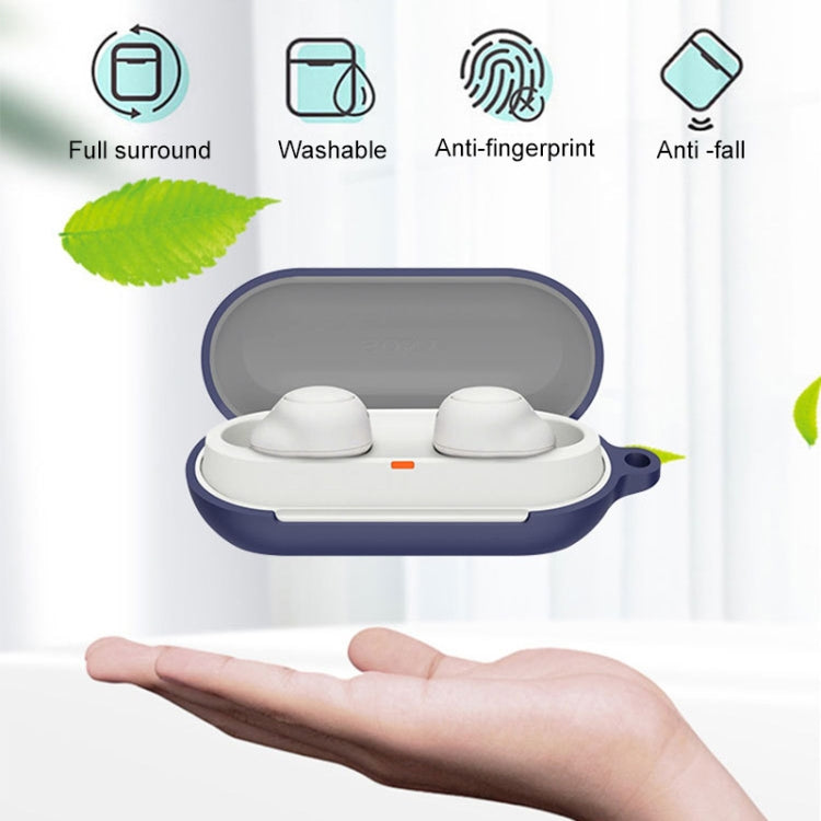 For Sony WF-C700N Bluetooth Earphone Silicone Protective Case(White) - free shipping - PMC TechLife - Order now!