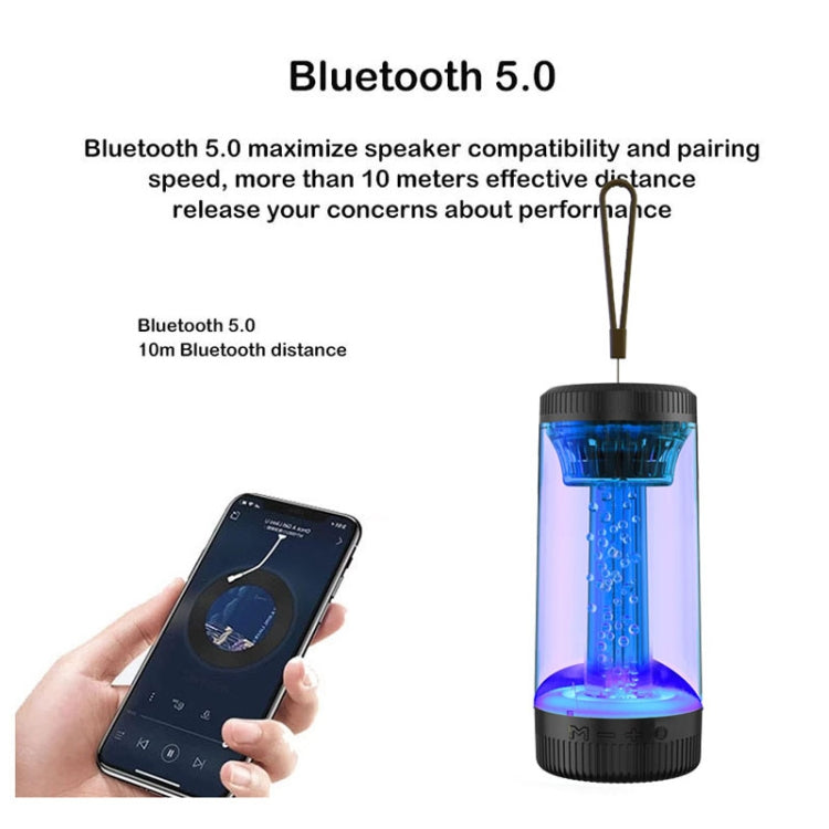 Z15 Portable RGB Atmosphere Light Outdoor Wireless Bluetooth Speaker(White) - Desktop Speaker by PMC TechLife | Online Shopping South Africa | PMC TechLife