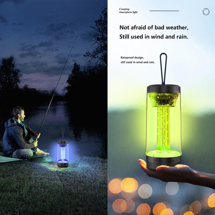 Z15 Portable RGB Atmosphere Light Outdoor Wireless Bluetooth Speaker(White) - Desktop Speaker by PMC TechLife | Online Shopping South Africa | PMC TechLife