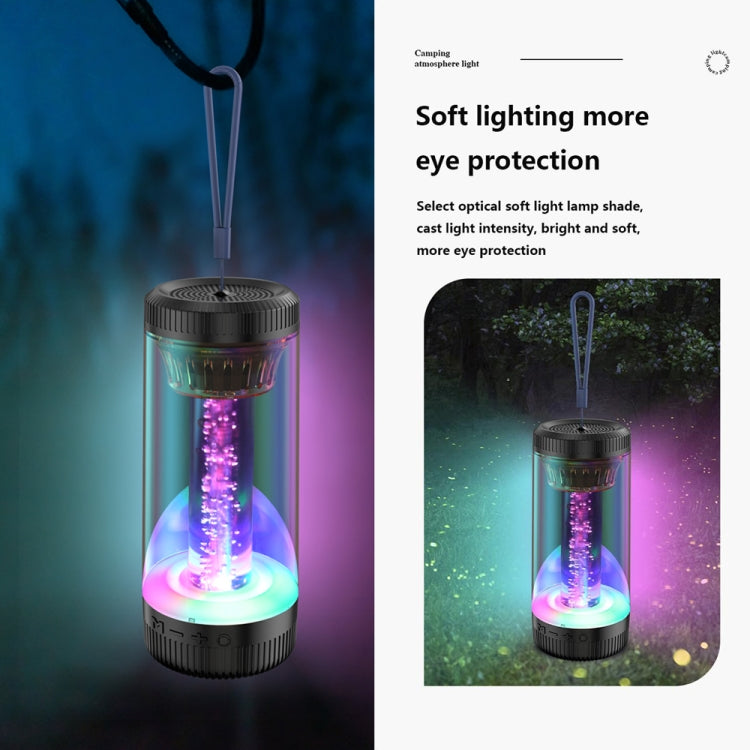 Z15 Portable RGB Atmosphere Light Outdoor Wireless Bluetooth Speaker(White) - Desktop Speaker by PMC TechLife | Online Shopping South Africa | PMC TechLife