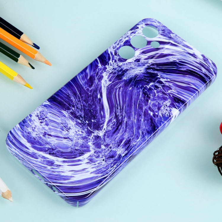 For Samsung Galaxy S23+ 5G Marble Pattern Phone Case(Purple White) - free shipping - PMC TechLife - Order now!