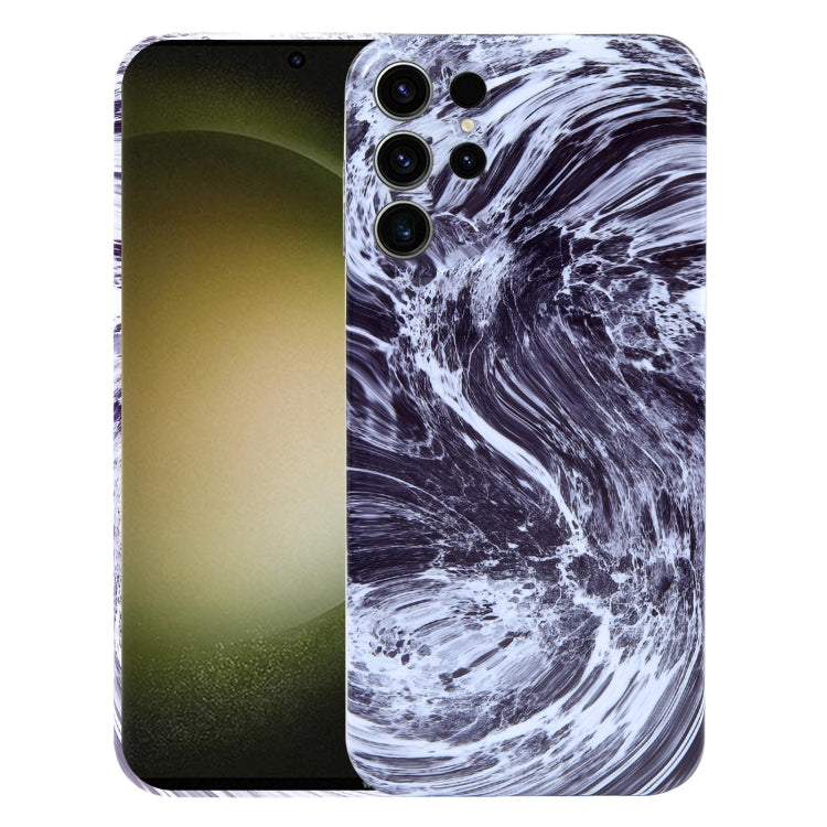 For Samsung Galaxy S23 Ultra 5G Marble Pattern Phone Case(Black White) - free shipping - PMC TechLife - Order now!