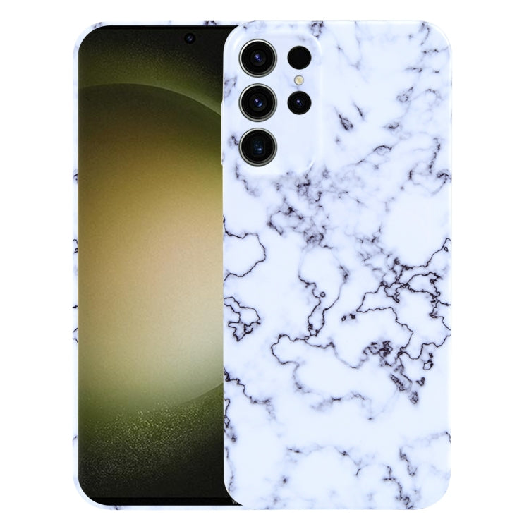 For Samsung Galaxy S23 Ultra 5G Marble Pattern Phone Case(Green White) - free shipping - PMC TechLife - Order now!