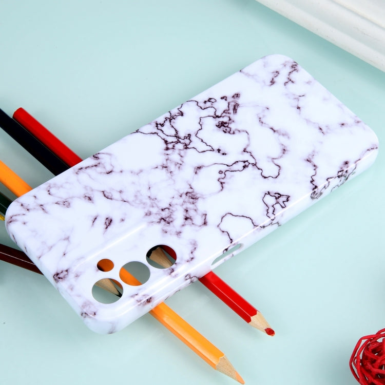 For Samsung Galaxy S23 Ultra 5G Marble Pattern Phone Case(Red White) - free shipping - PMC TechLife - Order now!
