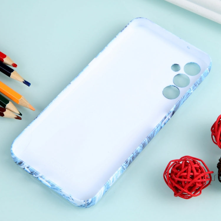 For Samsung Galaxy S22 5G Marble Pattern Phone Case(Navy Blue White) - free shipping - PMC TechLife - Order now!