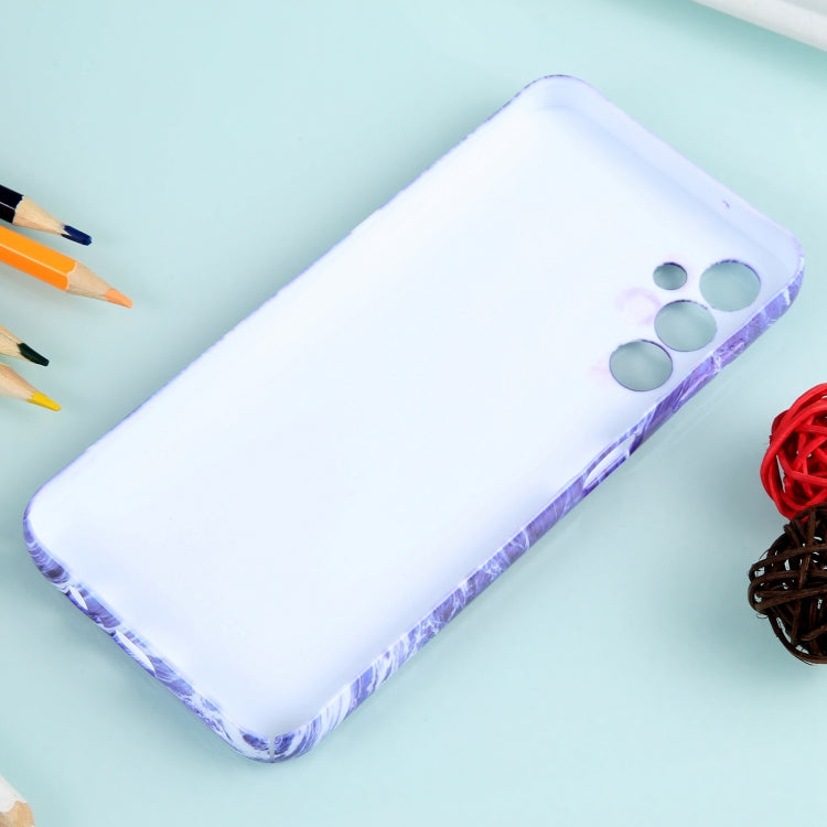 For Samsung Galaxy S22 5G Marble Pattern Phone Case(Purple White) - free shipping - PMC TechLife - Order now!