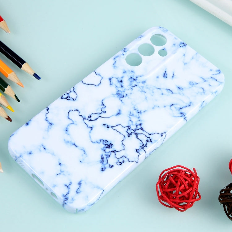 For Samsung Galaxy S22 Ultra 5G Marble Pattern Phone Case(Blue White) - free shipping - PMC TechLife - Order now!