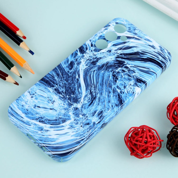For Samsung Galaxy A54 Marble Pattern Phone Case(Navy Blue White) - free shipping - PMC TechLife - Order now!