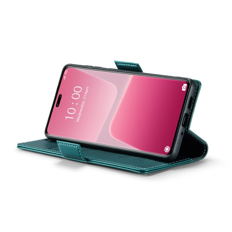 For Xiaomi 13 Lite CaseMe 023 Butterfly Buckle Litchi Texture RFID Anti-theft Leather Phone Case(Pearly Blue) - free shipping - PMC TechLife - Order now!