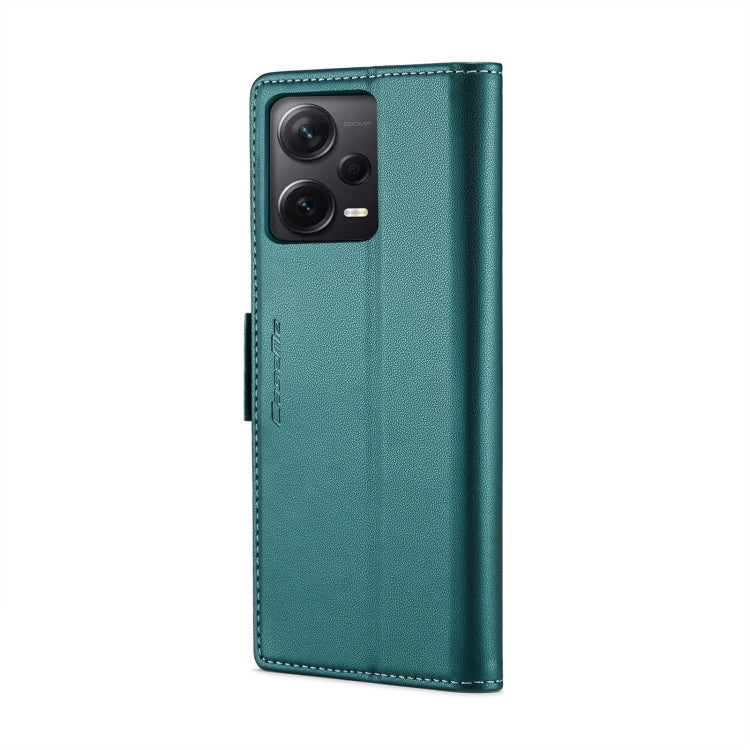 For Xiaomi Redmi Note 12 Pro+ 5G Global CaseMe 023 Butterfly Buckle Litchi Texture RFID Anti-theft Leather Phone Case(Pearly Blue) - free shipping - PMC TechLife - Order now!