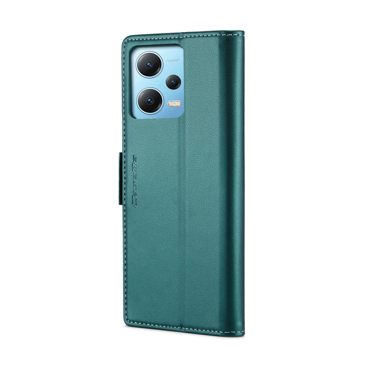 For Xiaomi Poco X5 5G/Redmi Note 12 5G Global CaseMe 023 Butterfly Buckle Litchi Texture RFID Anti-theft Leather Phone Case(Pearly Blue) - free shipping - PMC TechLife - Order now!