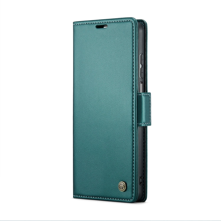 For Xiaomi Redmi Note 9S/Note 9 Pro/Note 9 Pro Max CaseMe 023 Butterfly Buckle Litchi Texture RFID Anti-theft Leather Phone Case(Pearly Blue) - free shipping - PMC TechLife - Order now!