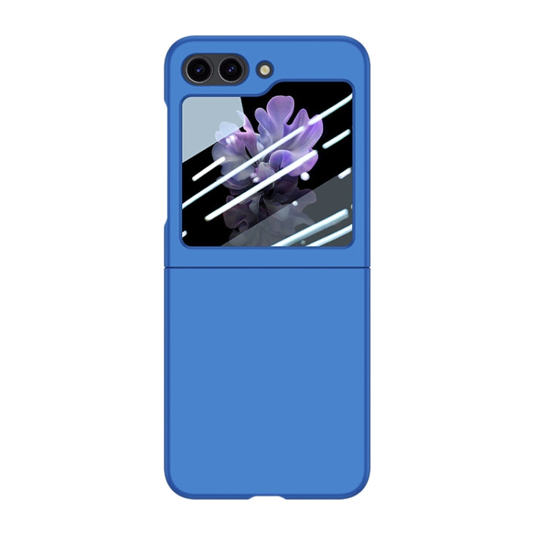 For Samsung Galaxy Z Flip5 Fuel Injection Integrated PC Skin Feel Phone Case(Blue) - free shipping - PMC TechLife - Order now!