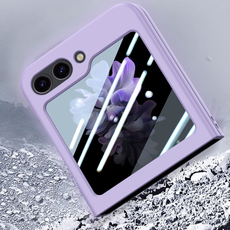 For Samsung Galaxy Z Flip5 Fuel Injection Integrated PC Skin Feel Phone Case(Mint Green) - free shipping - PMC TechLife - Order now!