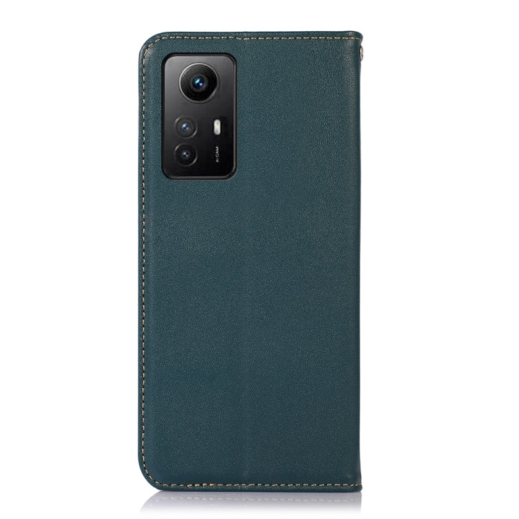For Xiaomi Redmi Note 12S 4G KHAZNEH Nappa Top Layer Cowhide Leather Phone Case(Green) - Xiaomi Cases by PMC TechLife | Online Shopping South Africa | PMC TechLife