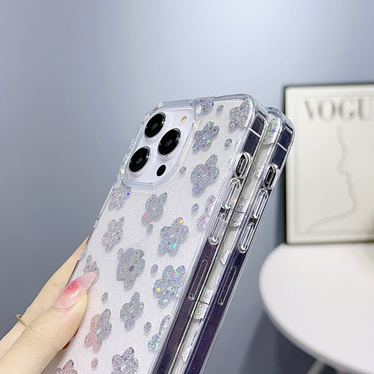 For iPhone 11 Pro Max Little Star Series Glitter Powder TPU Phone Case(Polka Dots) - free shipping - PMC TechLife - Order now!