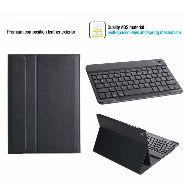DY-M10P For Lenovo Smart Tab M10 HPD Plus TB-X606F 10.3 inch 2 in 1 Removable Magnetic ABS Bluetooth Keyboard + Protective Leather Tablet Case with Stand & Sleep / Wake-up & Pen Holder(Black) - Lenovo Keyboard by PMC TechLife | Online Shopping South Africa | PMC TechLife | Buy Now Pay Later Mobicred