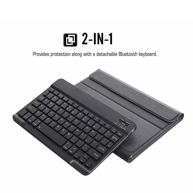 DY-M10P For Lenovo Smart Tab M10 HPD Plus TB-X606F 10.3 inch 2 in 1 Removable Magnetic ABS Bluetooth Keyboard + Protective Leather Tablet Case with Stand & Sleep / Wake-up & Pen Holder(Black) - Lenovo Keyboard by PMC TechLife | Online Shopping South Africa | PMC TechLife | Buy Now Pay Later Mobicred