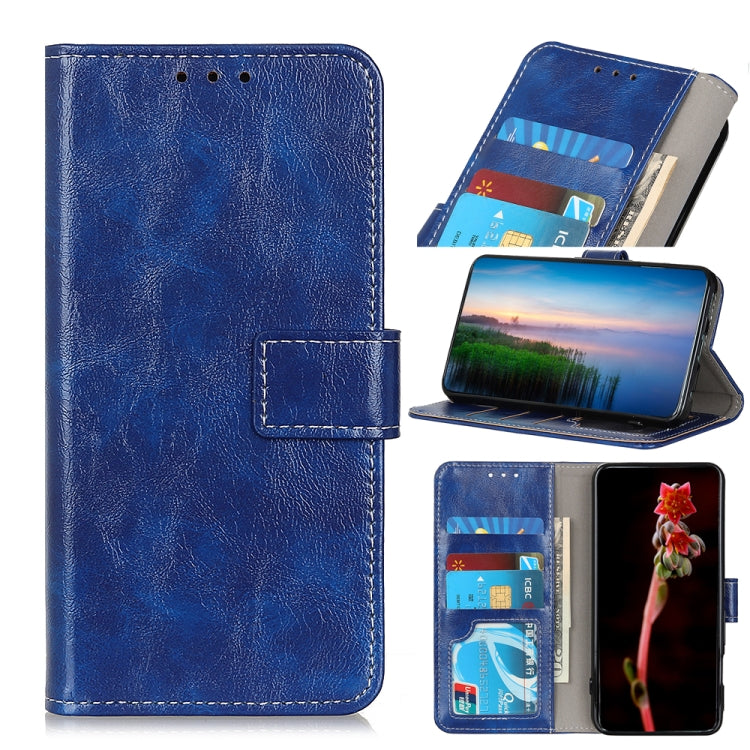 For Xiaomi Redmi Note 12S 4G Retro Crazy Horse Texture Horizontal Flip Leather Phone Case(Blue) - free shipping - PMC TechLife - Order now!