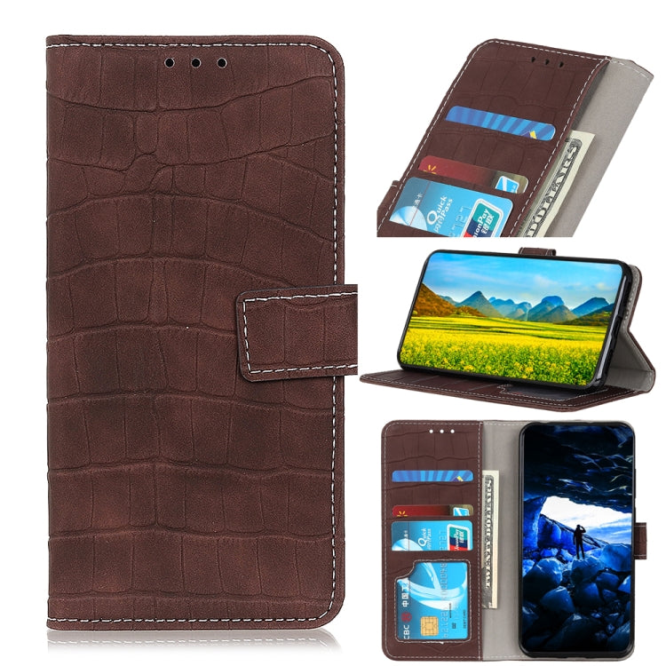 For Xiaomi Poco F5 Pro/Redmi K60/K60 Pro Magnetic Crocodile Texture Leather Phone Case(Brown) - free shipping - PMC TechLife - Order now!