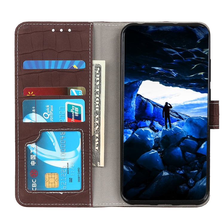 For Xiaomi Poco F5 Pro/Redmi K60/K60 Pro Magnetic Crocodile Texture Leather Phone Case(Brown) - free shipping - PMC TechLife - Order now!