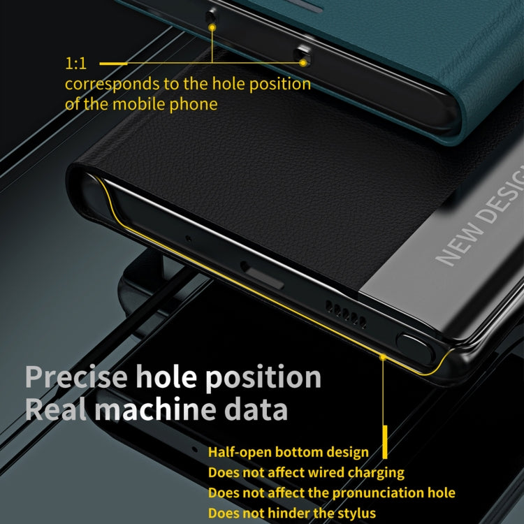For Xiaomi Poco F5 Pro Side Side Electroplated Magnetic Leather Phone Case(Pink) - free shipping - PMC TechLife - Order now!