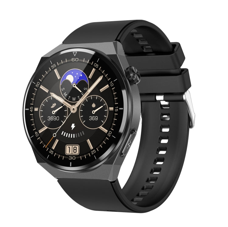 TK20 1.39 inch IP68 Waterproof Silicone Band Smart Watch Supports ECG / Remote Families Care / Body Temperature Monitoring(Black) - Smart Watches by PMC TechLife | Online Shopping South Africa | PMC TechLife