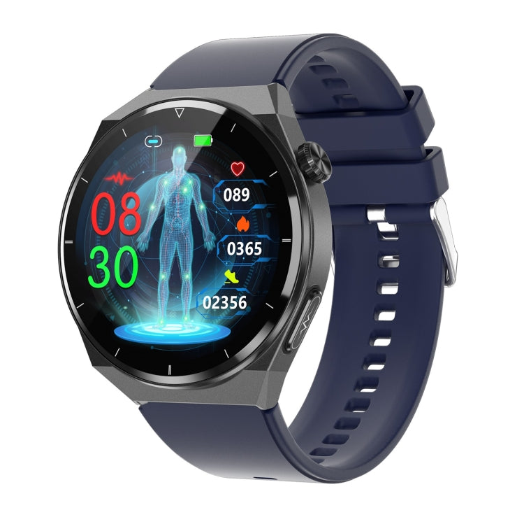 TK20 1.39 inch IP68 Waterproof Silicone Band Smart Watch Supports ECG / Remote Families Care / Body Temperature Monitoring(Blue) - Smart Watches by PMC TechLife | Online Shopping South Africa | PMC TechLife