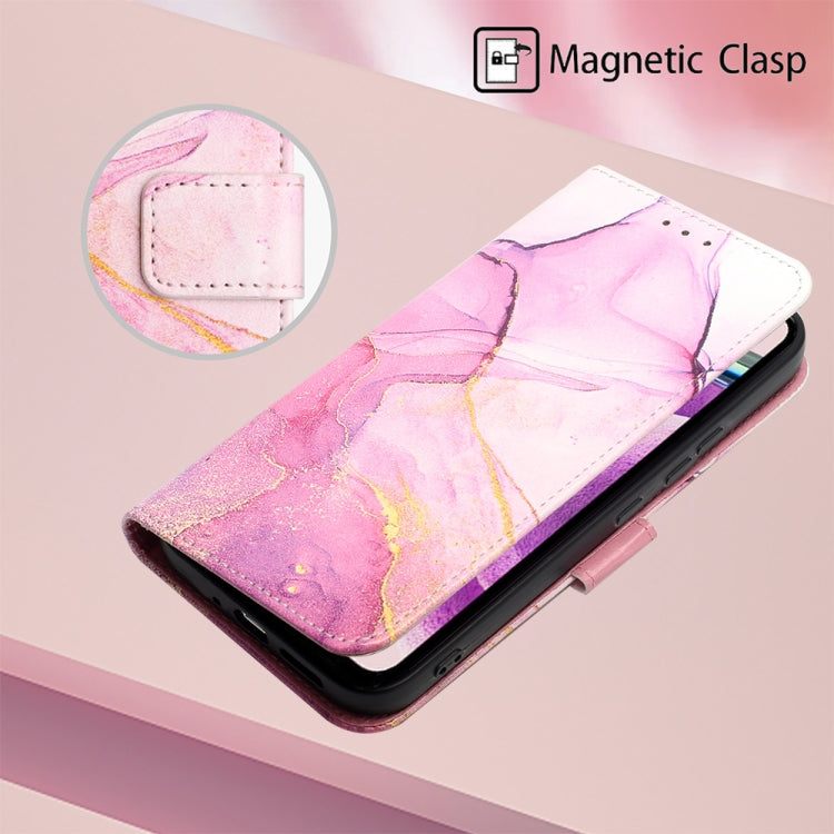 For Xiaomi Redmi Note 12S 4G Global PT003 Marble Pattern Flip Leather Phone Case(Pink Purple Gold LS001) - free shipping - PMC TechLife - Order now!
