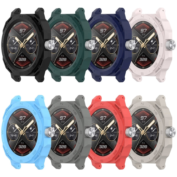 For Huawei Watch GT Cyber Armor Hollow Watch Protective Case(Grey) - Watch Cases by PMC TechLife | Online Shopping South Africa | PMC TechLife
