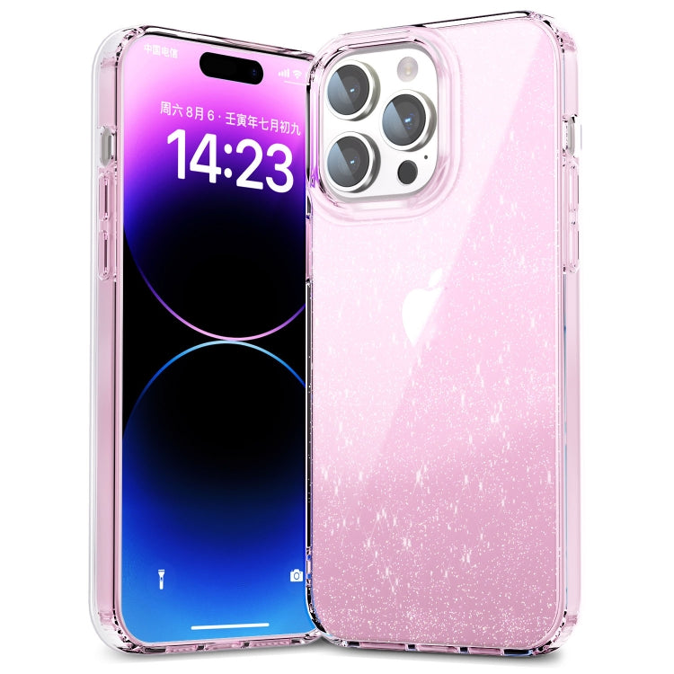 For iPhone 14 Pro Max Star Solid Color Phone Case(Pink) - iPhone 14 Pro Max Cases by PMC TechLife | Online Shopping South Africa | PMC TechLife